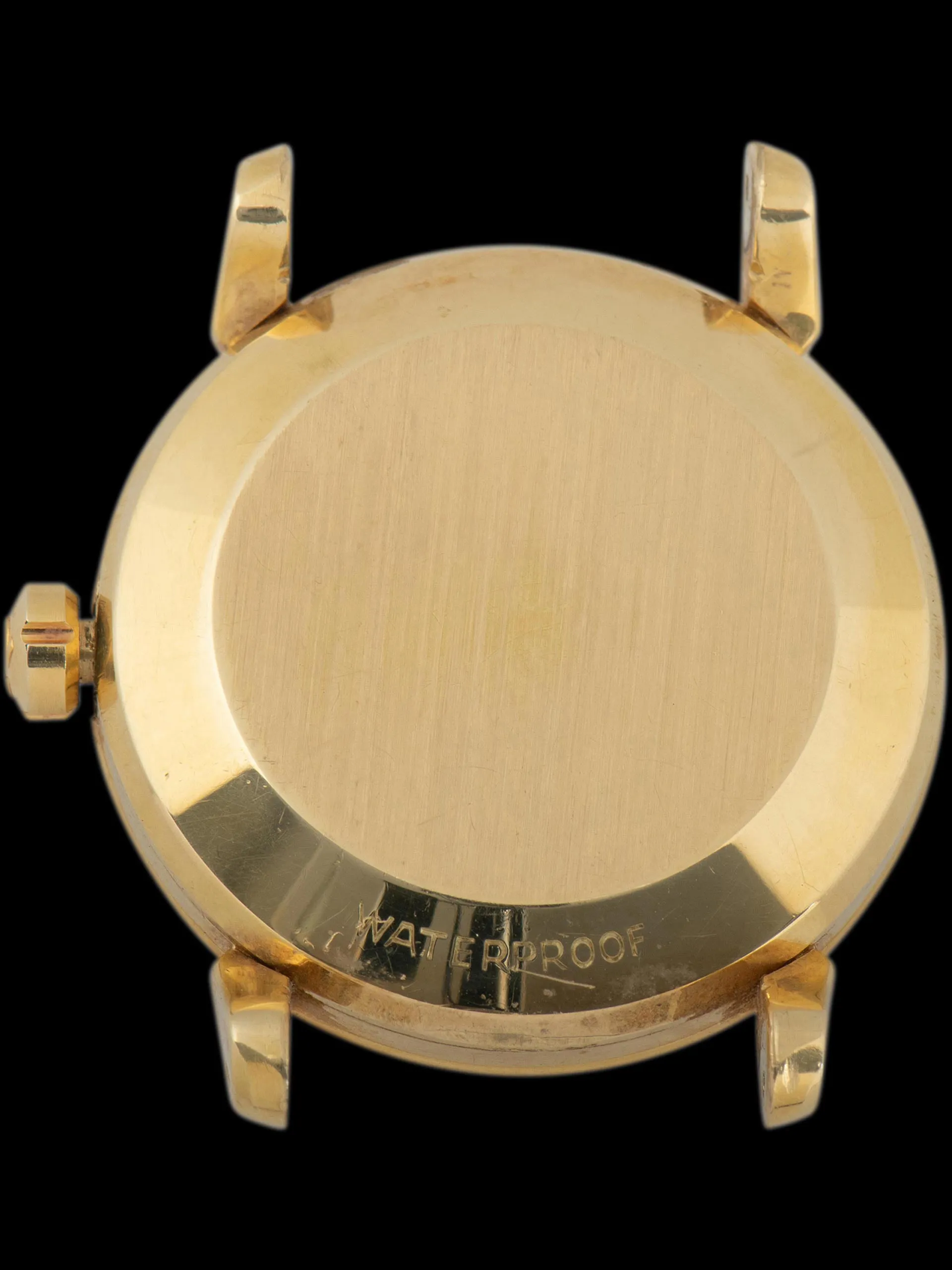 1956 Omega Seamaster 18K YG (Ref. 2866 SC) Crosshair “Türler” Dial W/ Türler Box
