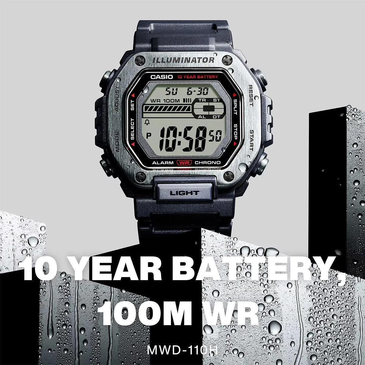 Casio Digital Watch MWD110H-1A