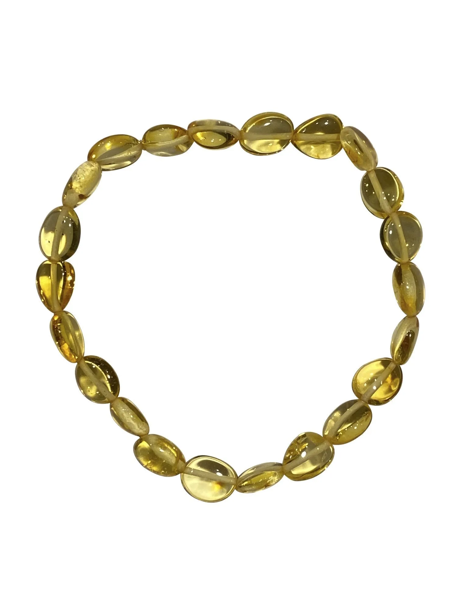 Certified Natural Amber Bracelet for Pain Relief - 7 Inches Long