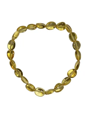 Certified Natural Amber Bracelet for Pain Relief - 7 Inches Long