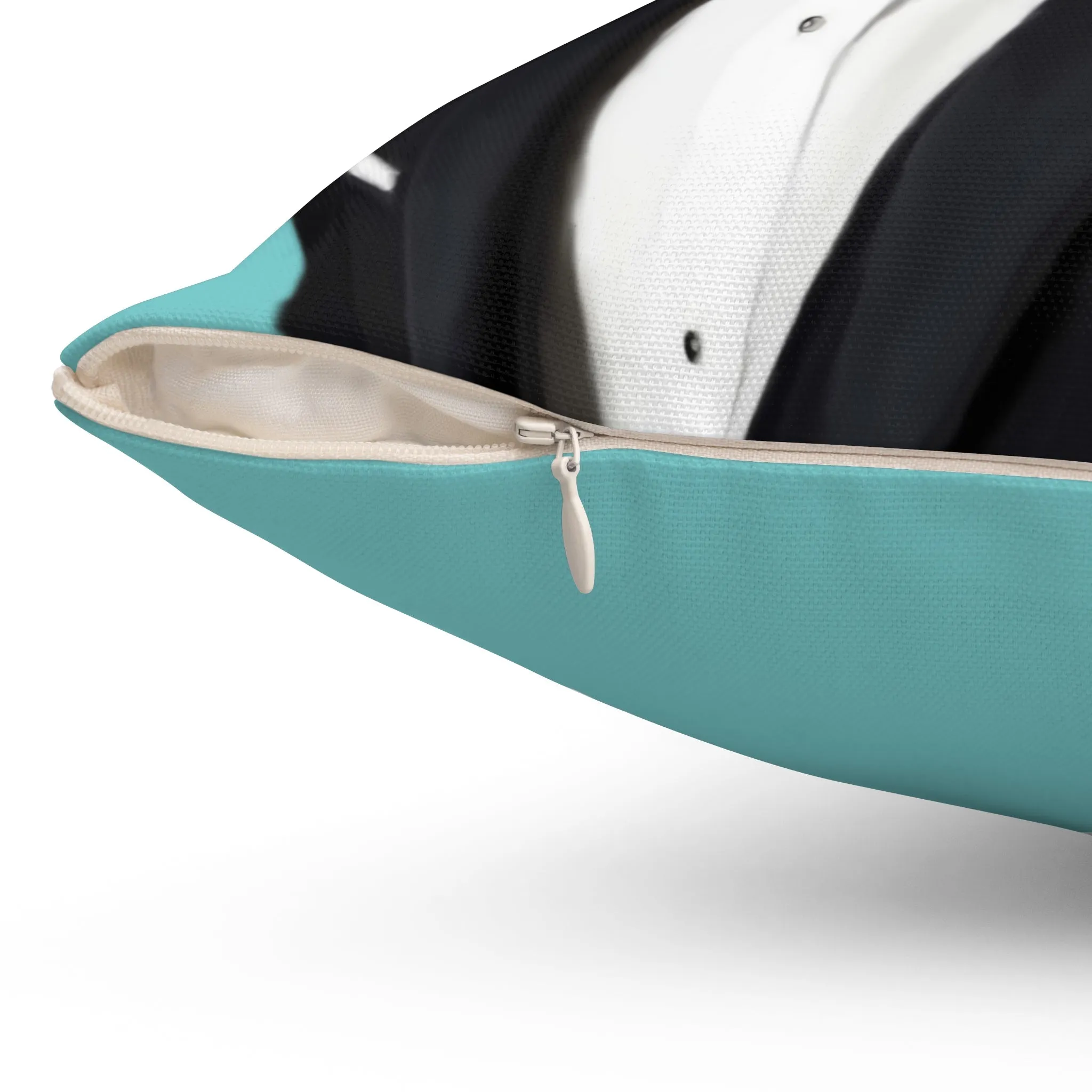 Custom Cat Throw Pillow - The Tuxedo