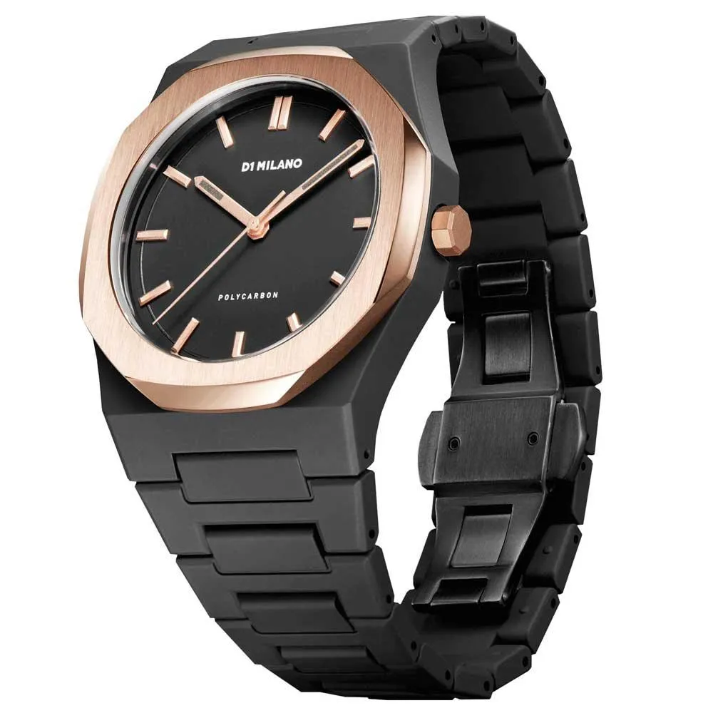 D1 Milano Polycarbon 40.5mm Watch D1-PCBJ15
