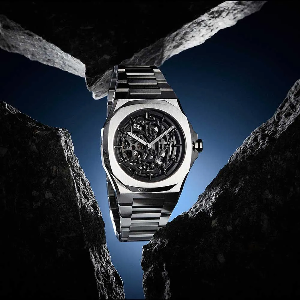 D1 Milano Skeleton 41.5mm Watch D1-SKBJ10
