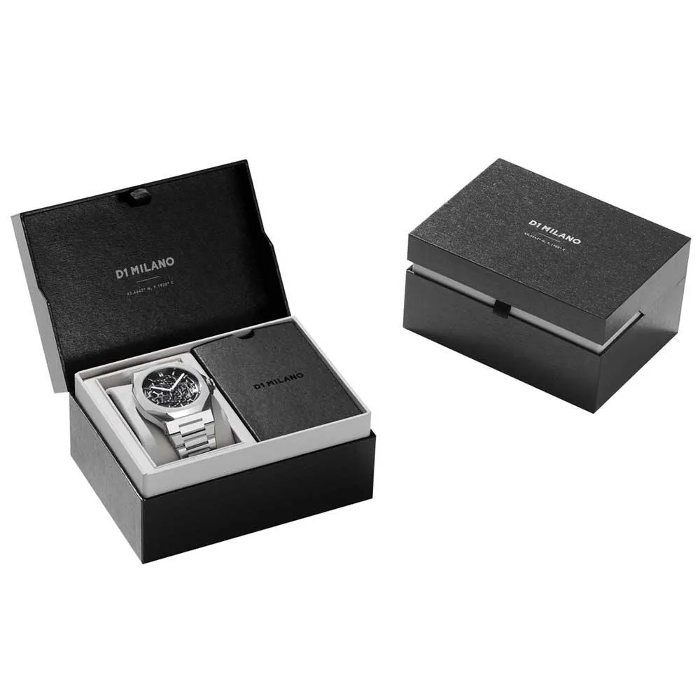 D1 Milano Skeleton 41.5mm Watch D1-SKBJ10