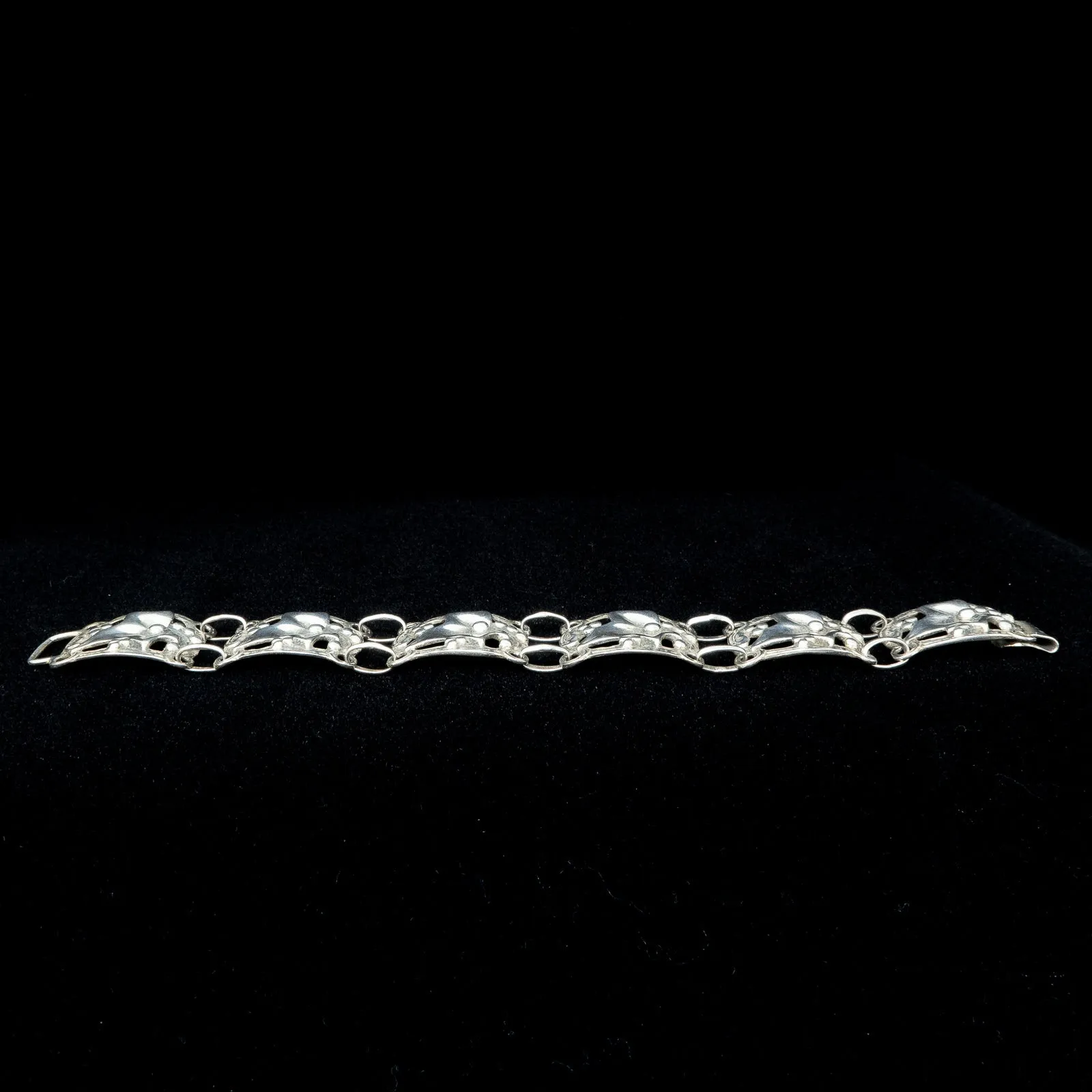 Danecraft Felch & Co Sterling Silver Leaf Bracelet