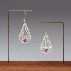 Filigree Teardrop Earrings