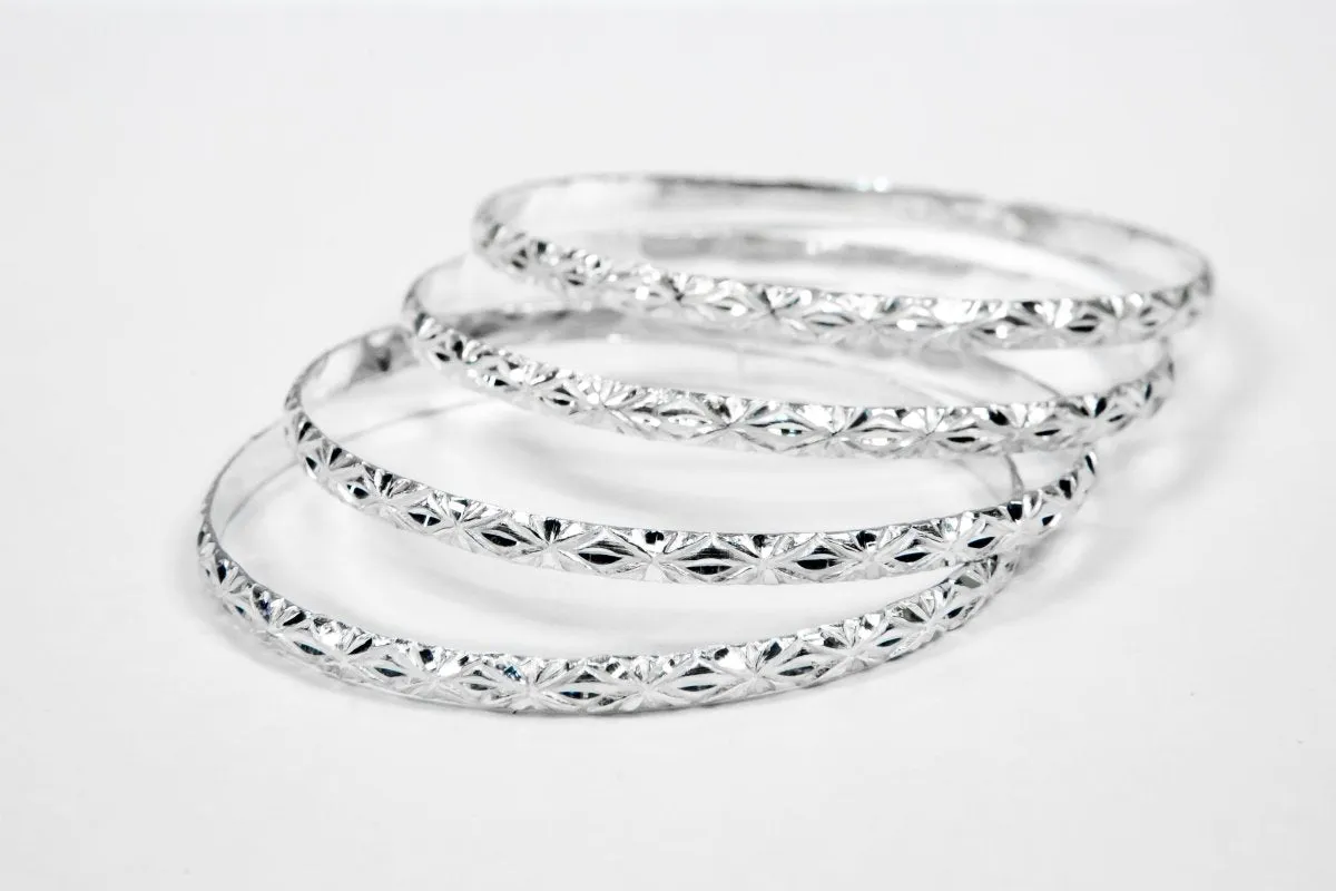 Flat  Jingle 4mm in Calypso Pattern
