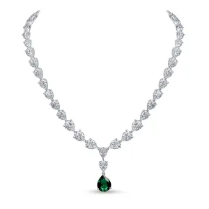Geneva Necklace (Emerald)