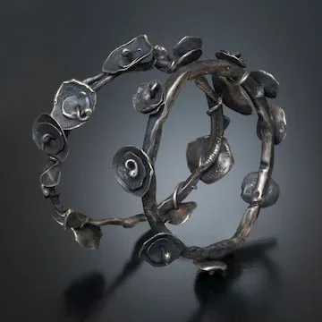 Industrial Flower Bangle