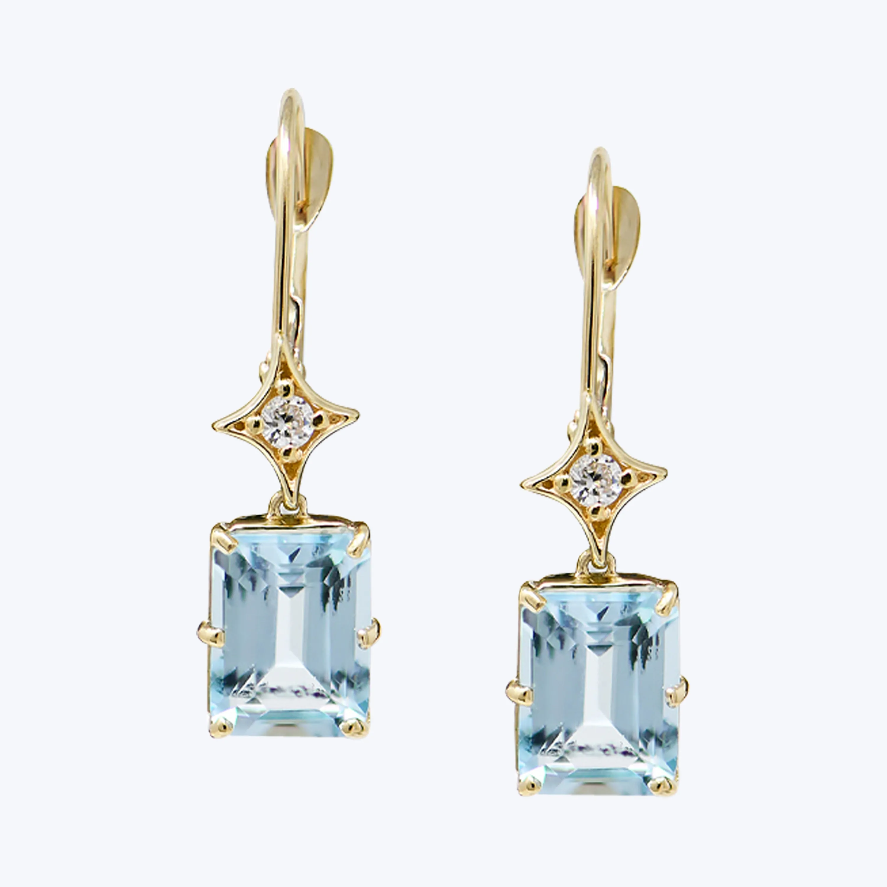Jac Jo Aurora Rectangle Drop Earrings
