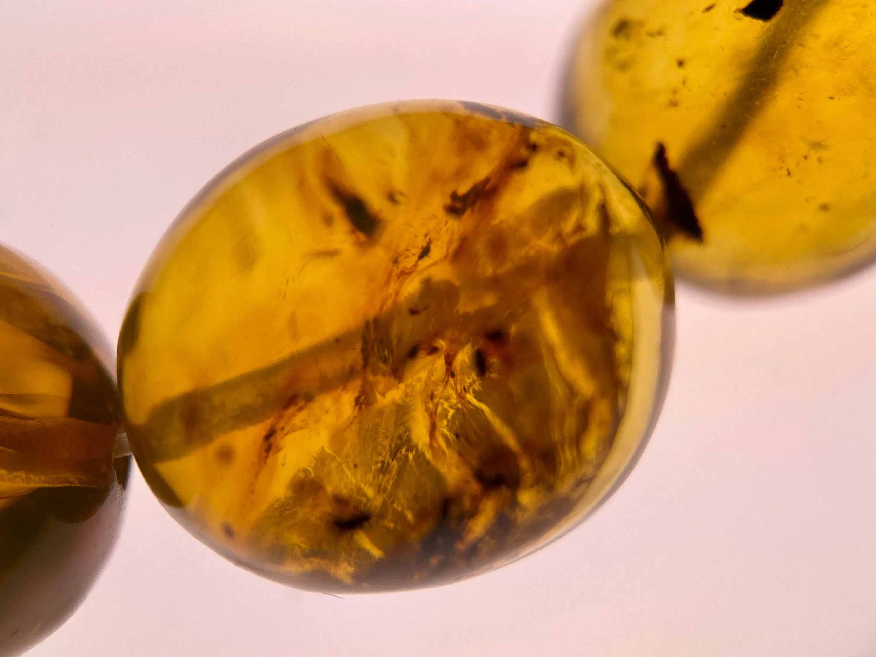 Mexican AMBER Crystal Bracelet - Beaded Bracelet, Handmade Jewelry, Healing Crystals and Stones, 48259