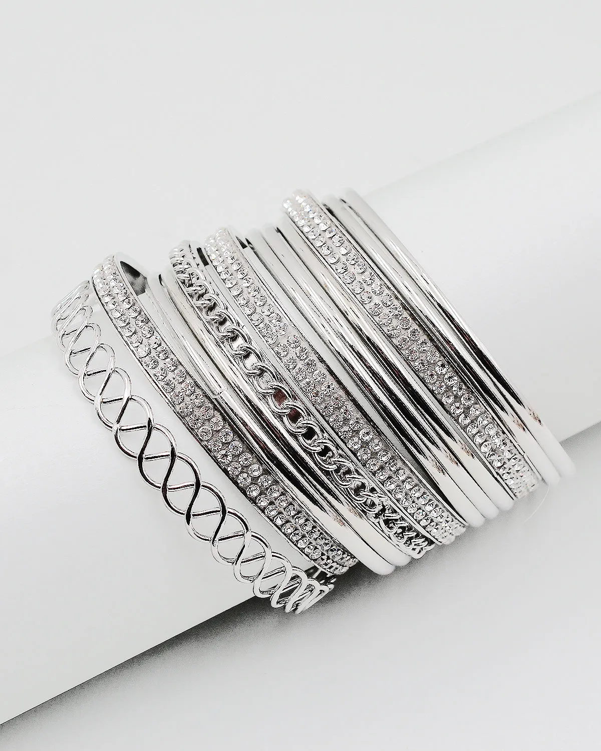 Multiple Layered Bangle Set