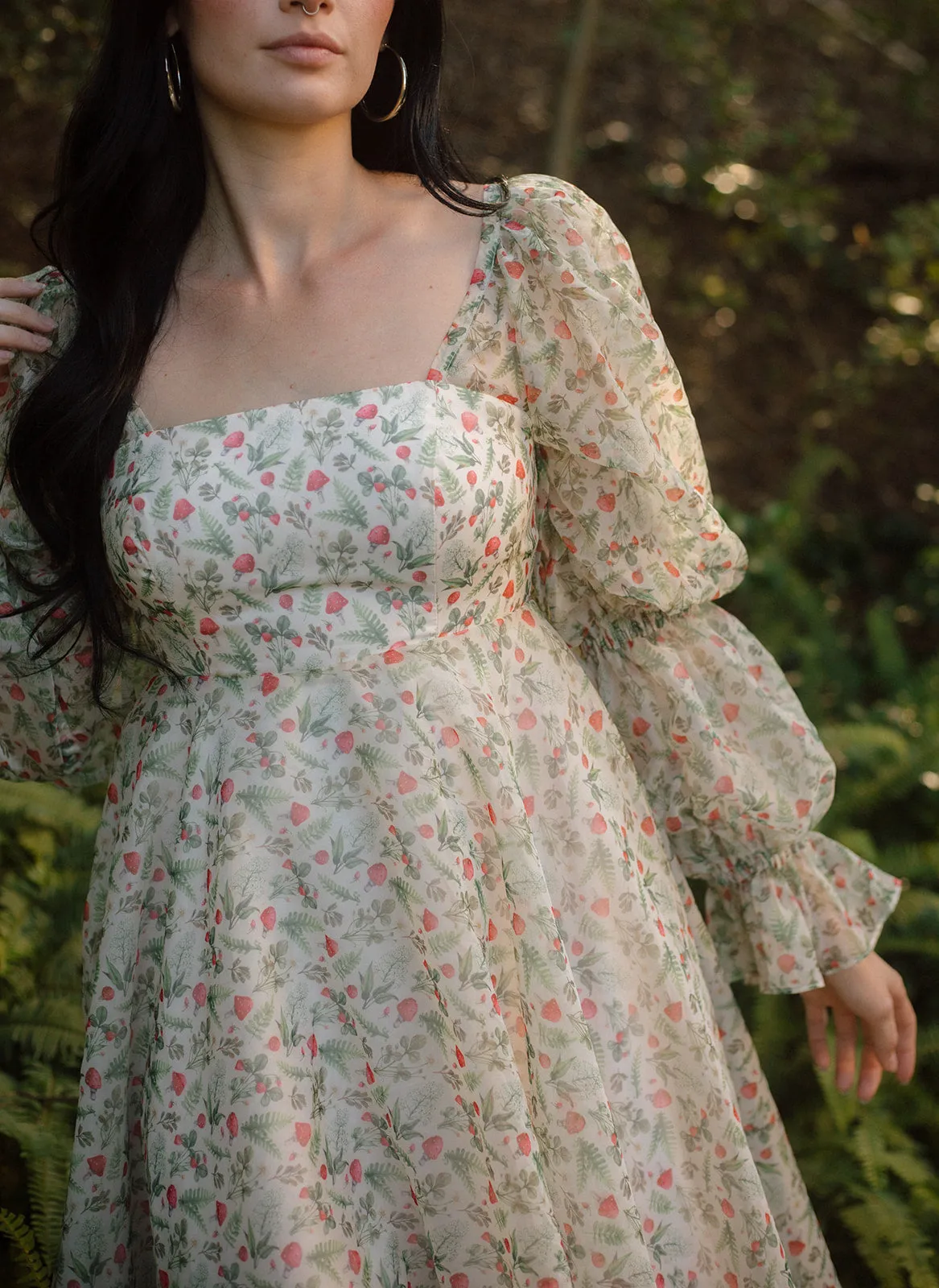 Mushroom Forest Dress