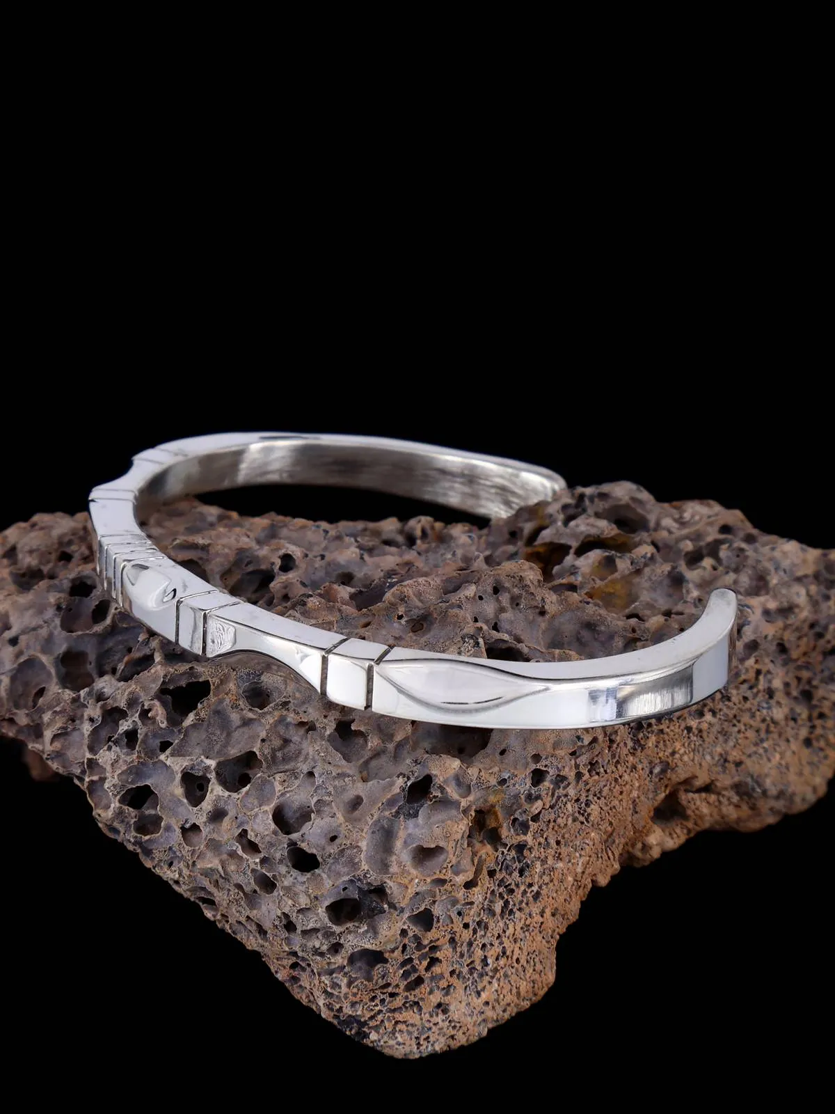 Navajo Sterling Silver Cuff Bracelet