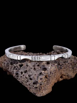 Navajo Sterling Silver Cuff Bracelet