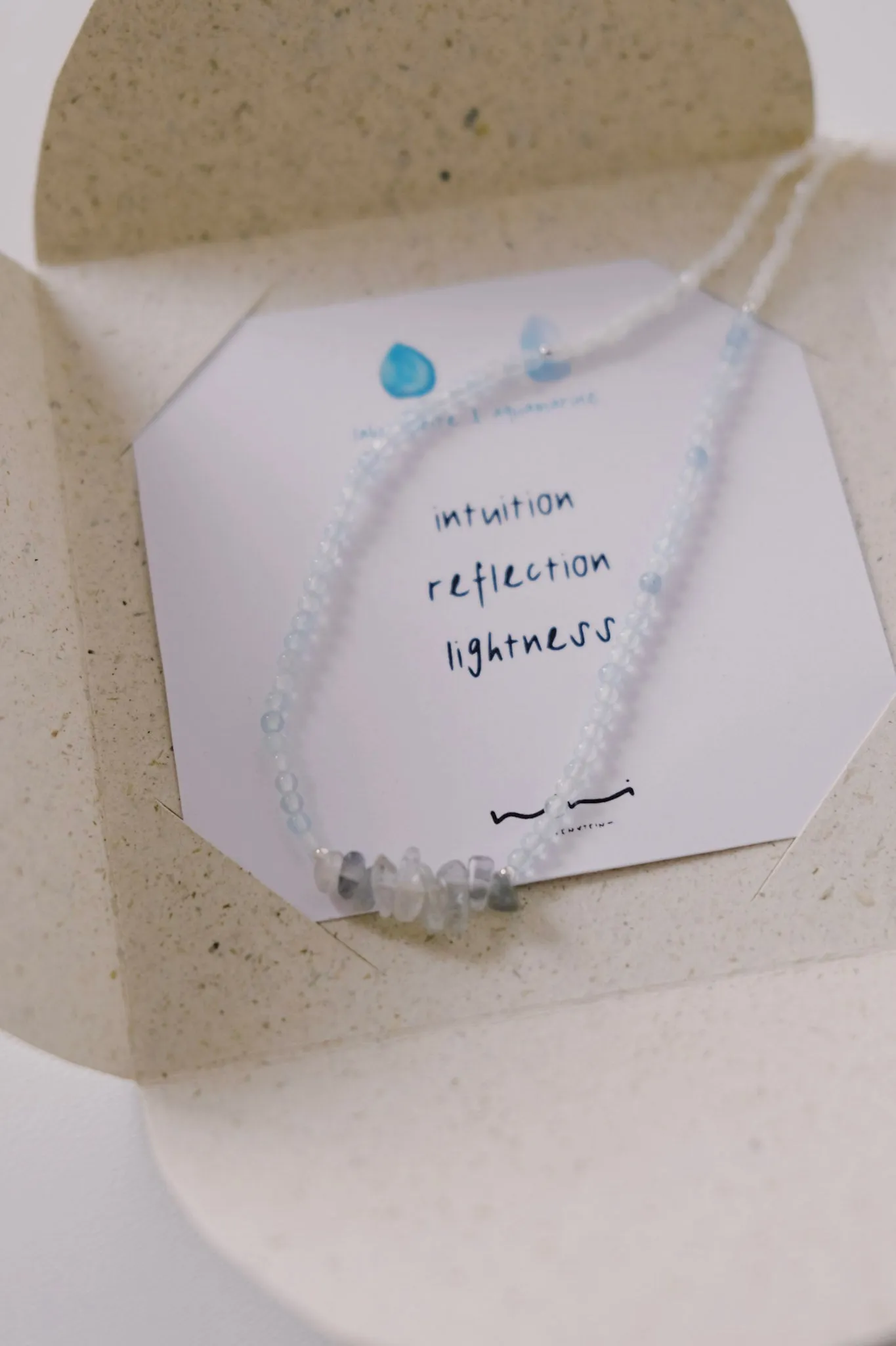 necklace - meaningful stones