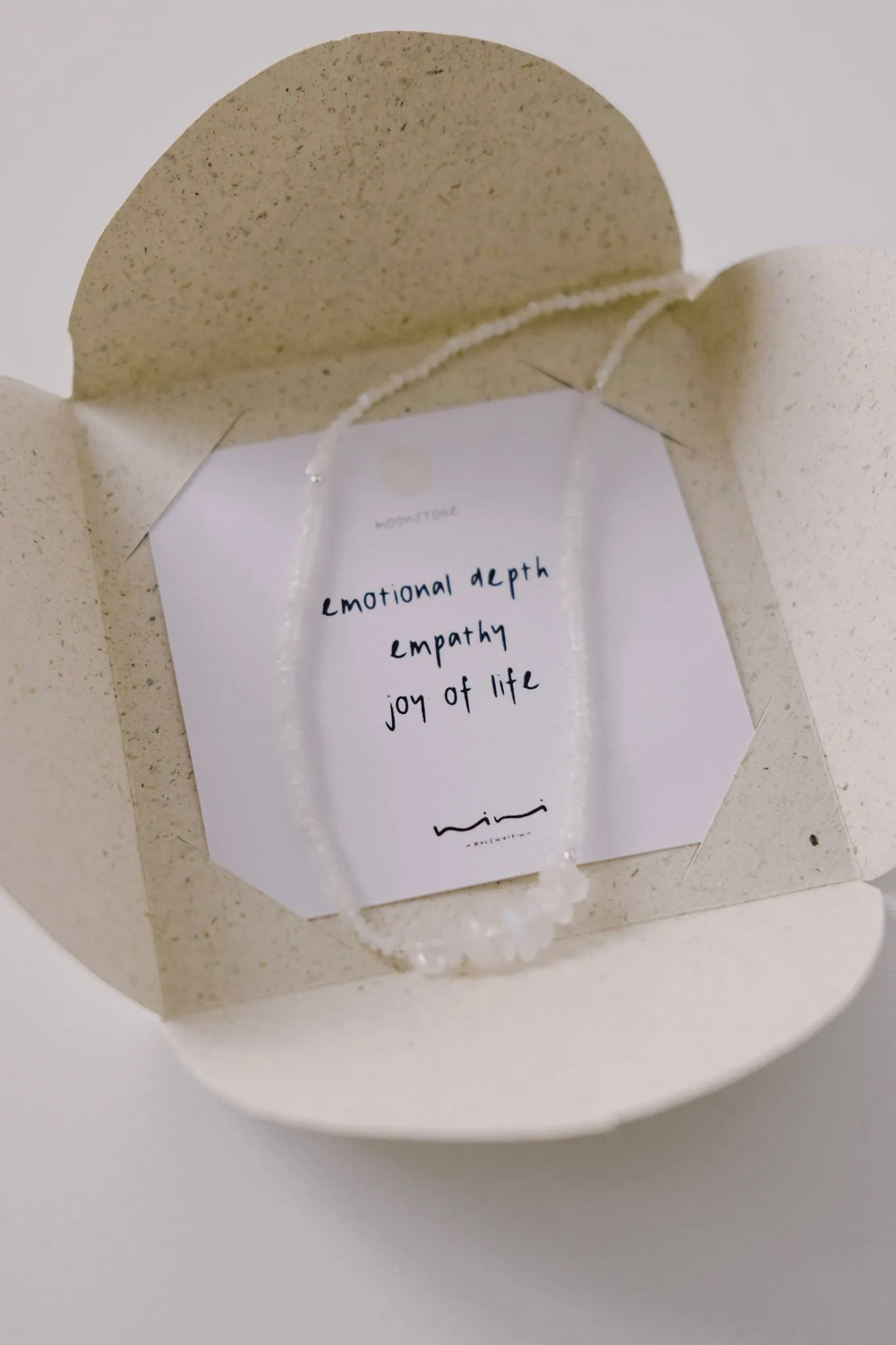 necklace - meaningful stones