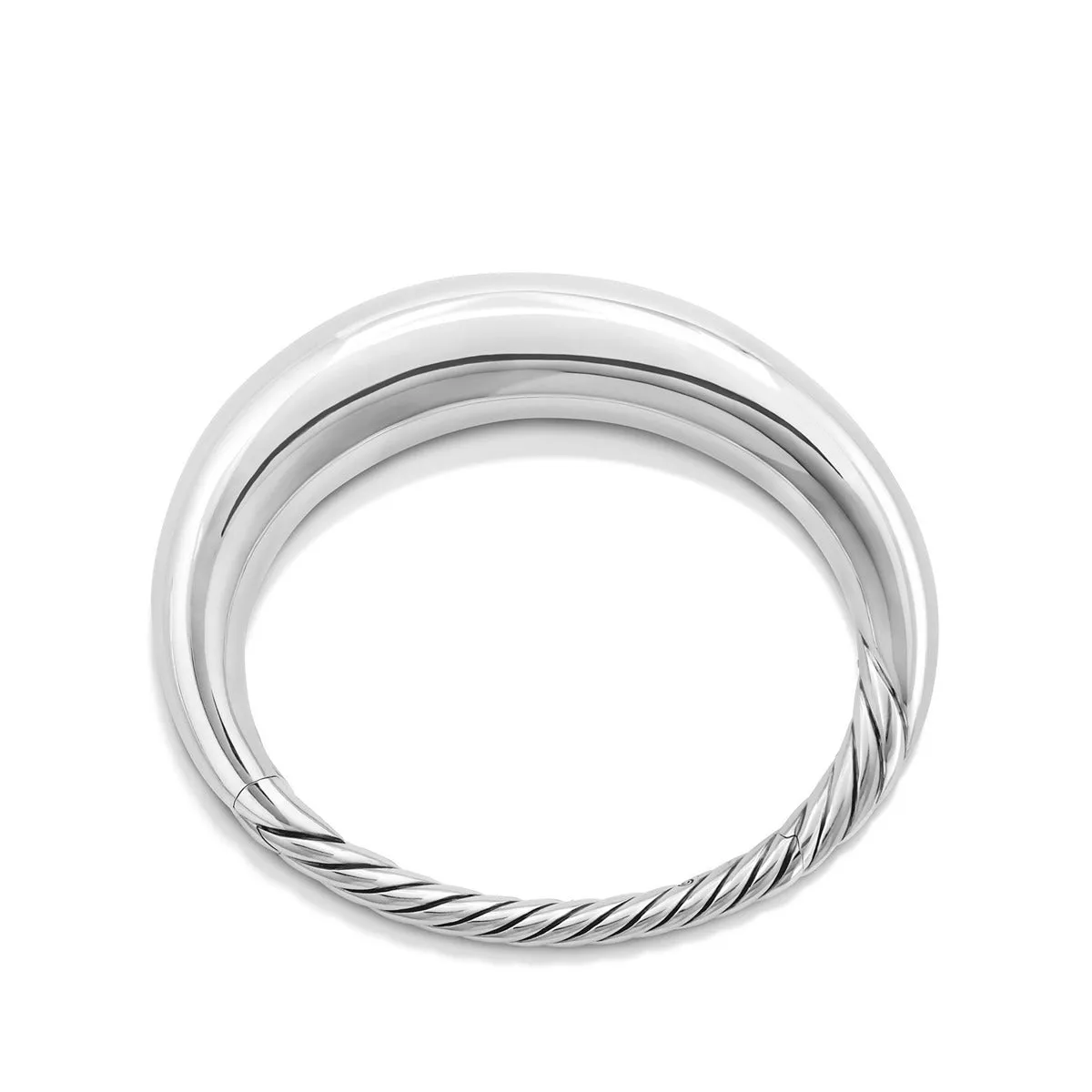 Pure Form Smooth Bracelet, 17mm