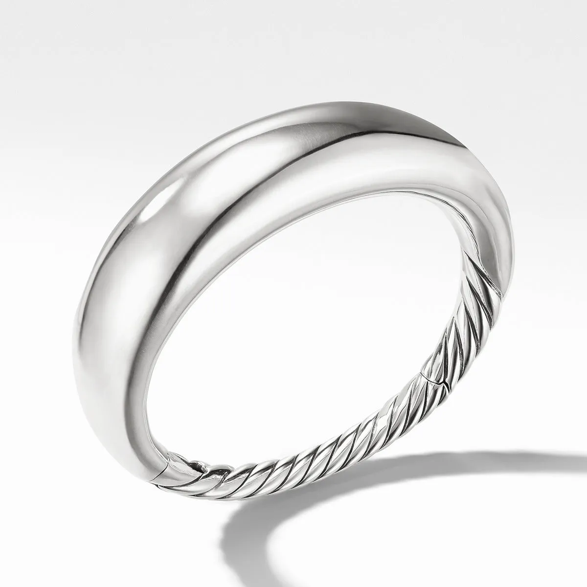 Pure Form Smooth Bracelet, 17mm