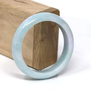 Real Burmese Jadeite Jade Bangle Bracelet ( 58.2 mm )#447