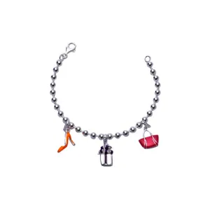 Silver Gift Charm Bracelet