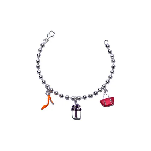 Silver Gift Charm Bracelet