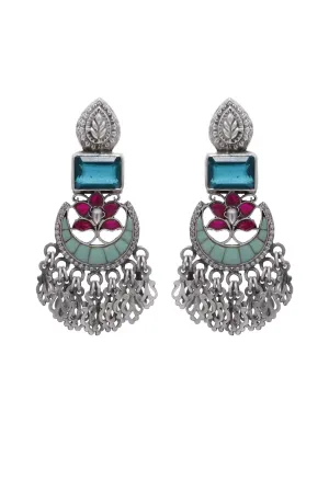 Silver Hawiya Earrings