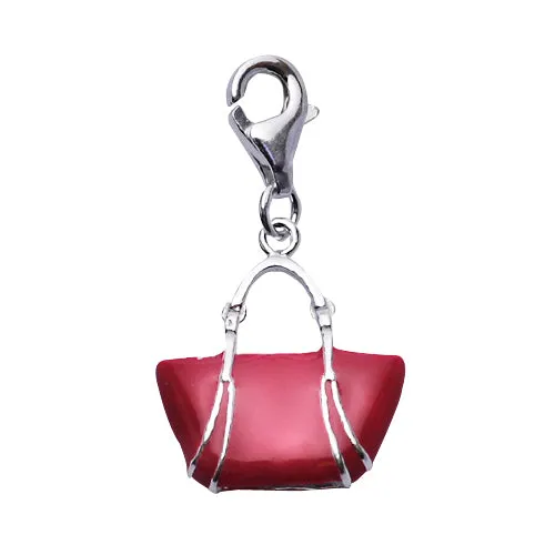 Silver Shopping Charm Bracelet