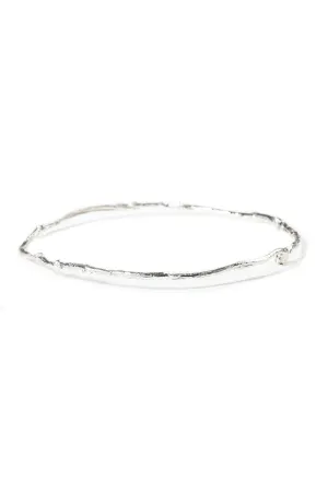Silver Twig Bangle in 925 Sterling Silver