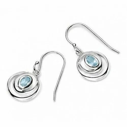 Sky Blue Topaz Drop Earring