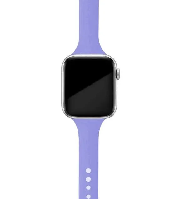 Slim Strap Series 7 6 5 Soft Sports Silicone Wristband Rubber Bracelet