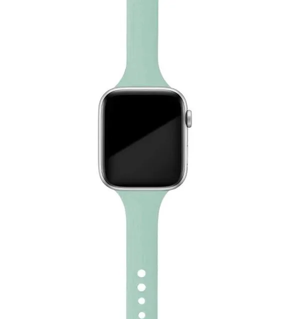 Slim Strap Series 7 6 5 Soft Sports Silicone Wristband Rubber Bracelet