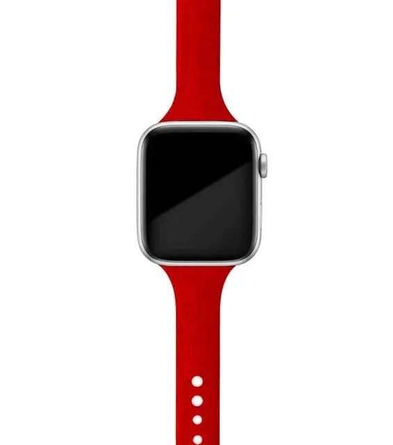 Slim Strap Series 7 6 5 Soft Sports Silicone Wristband Rubber Bracelet