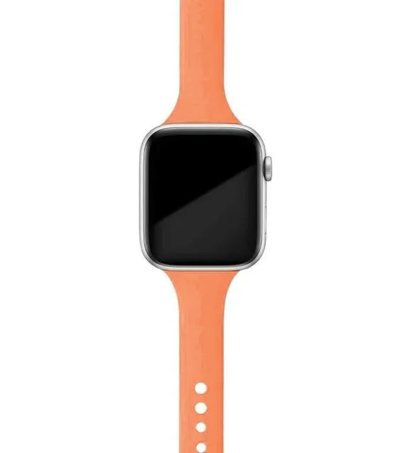 Slim Strap Series 7 6 5 Soft Sports Silicone Wristband Rubber Bracelet
