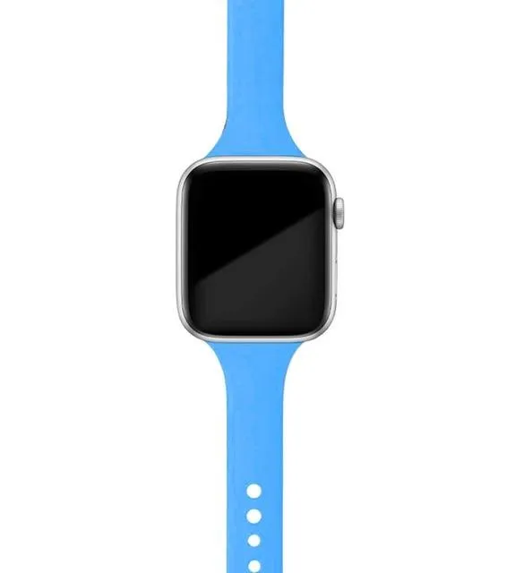Slim Strap Series 7 6 5 Soft Sports Silicone Wristband Rubber Bracelet