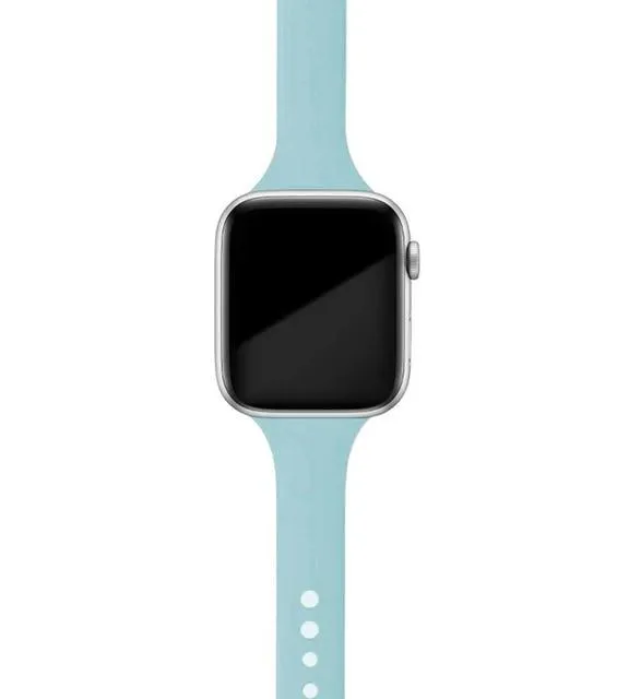 Slim Strap Series 7 6 5 Soft Sports Silicone Wristband Rubber Bracelet