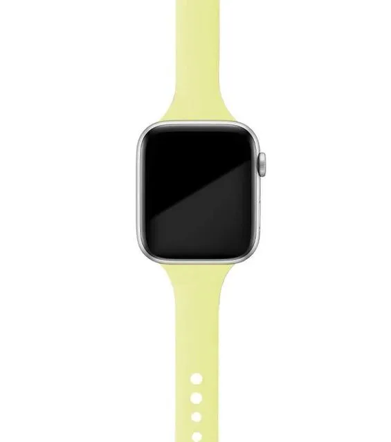 Slim Strap Series 7 6 5 Soft Sports Silicone Wristband Rubber Bracelet