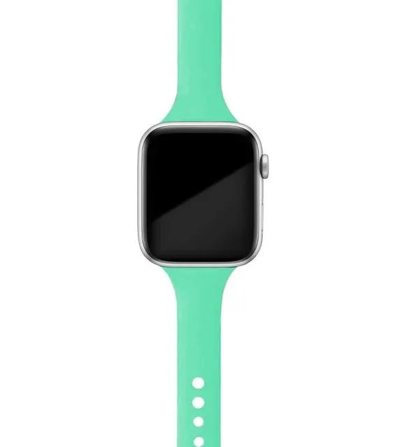 Slim Strap Series 7 6 5 Soft Sports Silicone Wristband Rubber Bracelet