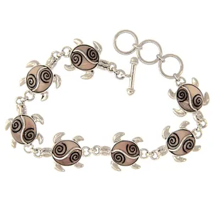 Turtle Bracelet, Sterling