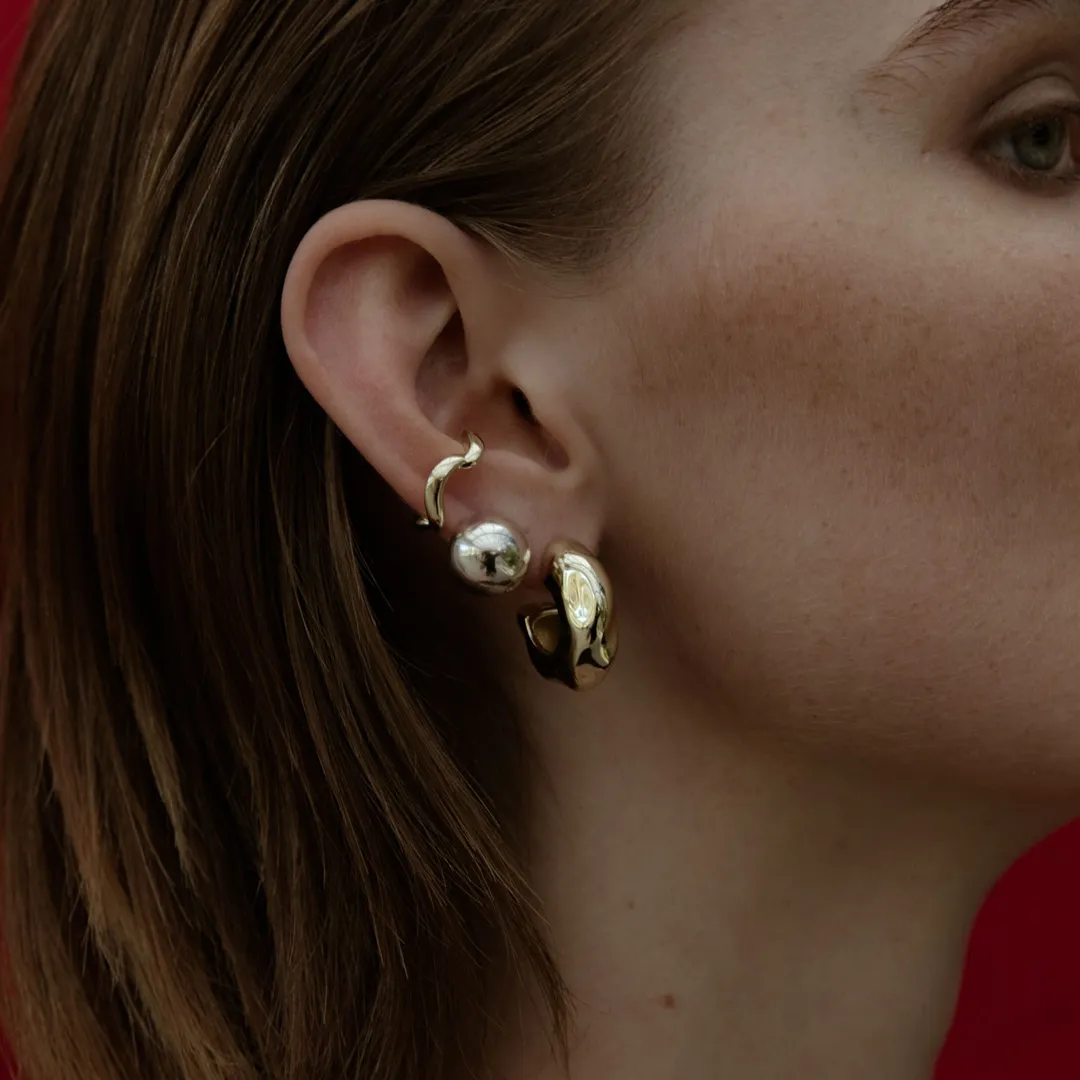 Wave Ear Cuff